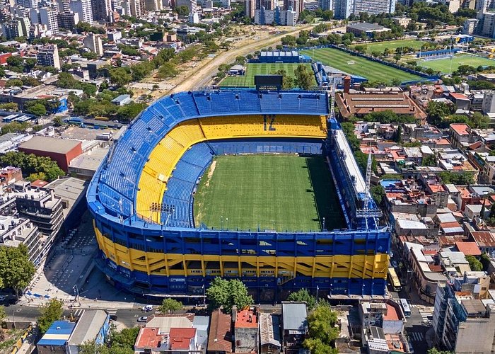 Vista de La Bombonera